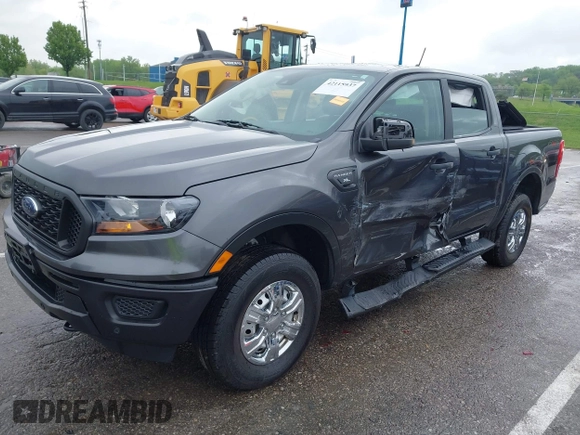 2019 Ford Ranger XL z VIN 1FTER4FH7KLB21674, wystawiony jako IAAI lot #42115937 z przebiegiem 43 912 mil mil oraz . Historia ofert i sprzedaży dostępna na DreamBid. Obrazek 2.