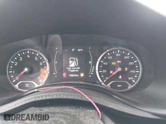 2015 Jeep Renegade Sport with VIN ZACCJBATXFPC42229, listed as a IAAI auction lot 40938824 with 136,649 mi miles and . Bid and sale history available at DreamBid. Image 7.