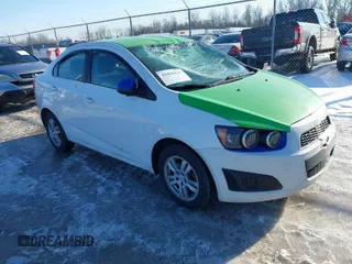 2013 Chevrolet Sonic LT with VIN 1G1JC5SH2D4256353, listed as a IAAI auction lot 41416421 with 212,047 mi miles and . Bid and sale history available at DreamBid. Image 1.