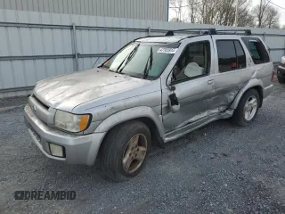 2003 Infiniti QX4 Luxury z VIN JNRDR09Y33W301556, wystawiony jako Copart lot #47765914 z przebiegiem Nie podano mil oraz Szkody całkowita. Historia ofert i sprzedaży dostępna na DreamBid. Obrazek 1.