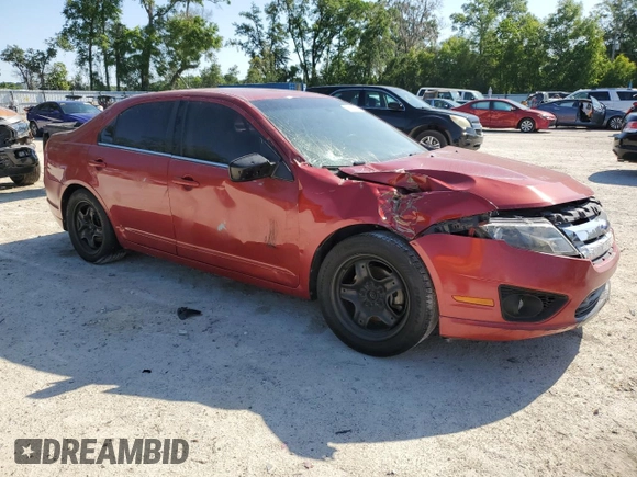 2010 Ford Fusion SE with VIN 3FAHP0HG0AR232010, listed as a Copart auction lot 52396905 with 162,811 mi miles and Salvage Title. Bid and sale history available at DreamBid. Image 4.