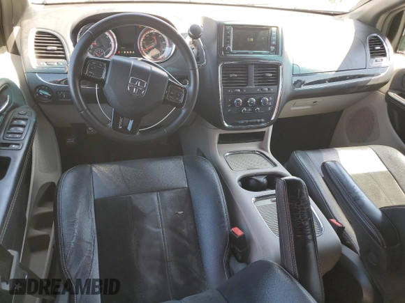 2017 Dodge Grand Caravan SXT with VIN 2C4RDGCG0HR814762, listed as a Copart auction lot 51769485 with 98,166 mi miles and Salvage Title. Bid and sale history available at DreamBid. Image 8.