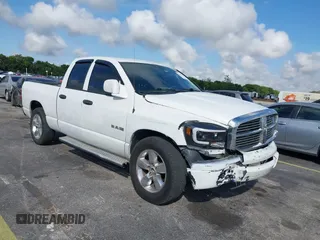 2008 Dodge Ram 1500 SLT with VIN 1D7HA18N68J124890, listed as a IAAI auction lot 41497095 with 210,862 mi miles. Bid and sale history available at carsss.com. Image 1.