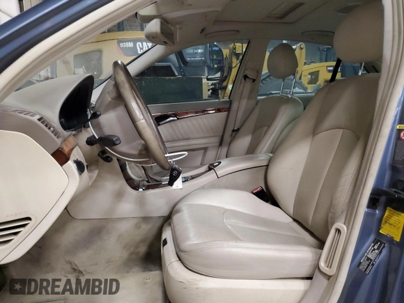 2004 Mercedes-Benz E-Class 5.0L with VIN WDBUF70J44A510089, listed as a Copart auction lot 52993345 with 0 mi miles and Clean Title. Bid and sale history available at carsss.com. Image 7.