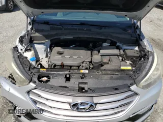 2017 Hyundai Santa Fe 2.4L with VIN 5XYZUDLB0HG415521, listed as a Copart auction lot 53700065 with 39,754 mi miles and Salvage title. Bid and sale history available at DreamBid. Image 12.