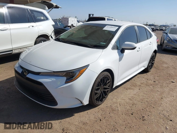 2024 Toyota Corolla LE с VIN 5YFB4MDE7RP184995, выставлен на аукционе IAAI как лот 42300683 с пробегом 19 826 миль миль и . История ставок и продаж доступна на DreamBid. Изображение 2.