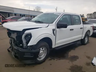 2024 Ford F-150 XL с VIN 1FTFW1L54RKD85909, выставлен на аукционе Copart как лот 49839525 с пробегом 680 миль миль и Списание • Salvage title. История ставок и продаж доступна на DreamBid. Изображение 1.