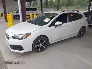 2020 Subaru Impreza Premium with VIN 4S3GTAV63L3700297, listed as a IAAI auction lot 42710002 with 85,470 mi miles and . Bid and sale history available at DreamBid. Image 2.
