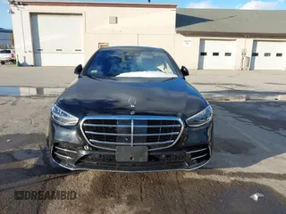 2023 Mercedes-Benz S-Class S 580 with VIN W1K6G7GB4PA190868, listed as a IAAI auction lot 41492193 with 15,776 mi miles. Bid and sale history available at carsss.com. Image 12.