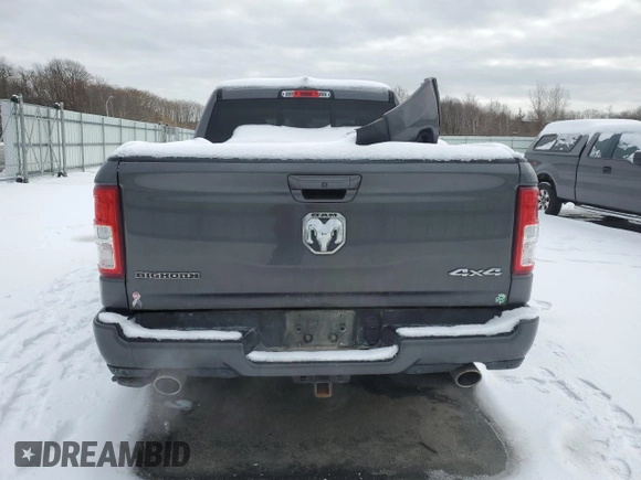 2020 Ram 1500 Big Horn with VIN 1C6SRFFM4LN224706, listed as a Copart auction lot 44344875 with 120,072 mi miles and Salvage Title. Bid and sale history available at carsss.com. Image 6.