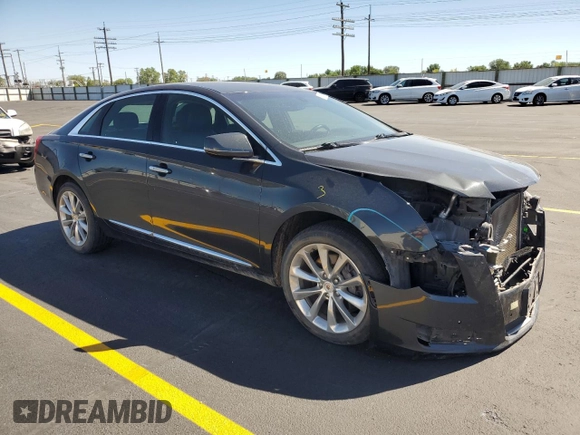 2013 Cadillac XTS Luxury with VIN 2G61R5S32D9216672, listed as a Copart auction lot 58392955 with 94,272 mi miles and Salvage title. Bid and sale history available at DreamBid. Image 4.