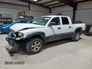 2006 Dodge Dakota SLT with VIN 1D7HW48K76S535781, listed as a Copart auction lot 50415565 with 115,629 mi miles and Clean Title. Bid and sale history available at carsss.com. Image 1.