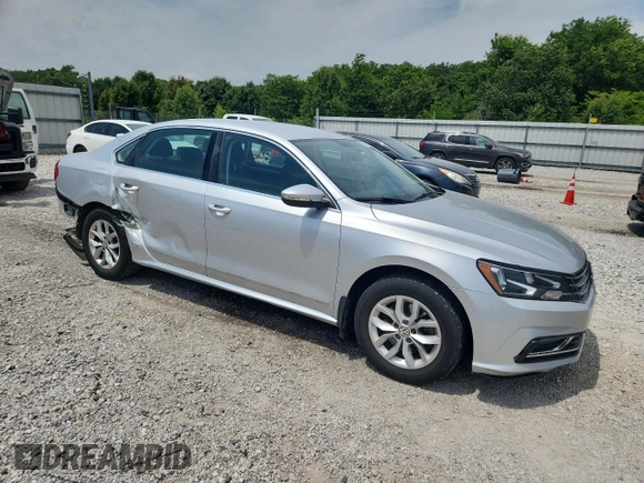 2016 Volkswagen Passat S with VIN 1VWAS7A32GC033149, listed as a Copart auction lot 59406895 with 75,923 mi miles and Salvage title. Bid and sale history available at DreamBid. Image 4.