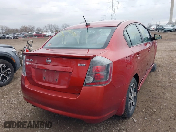 2011 Nissan Sentra SR with VIN 3N1AB6AP2BL723516, listed as a IAAI auction lot 41923758 with 96,582 mi miles and . Bid and sale history available at DreamBid. Image 4.