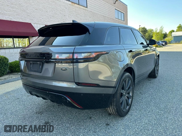 2018 Land Rover Range Rover Velar R-Dynamic SE with VIN SALYL2RN3JA723642, listed as a Copart auction lot 56981635 with 93,427 mi miles and Clean Title. Bid and sale history available at DreamBid. Image 4.