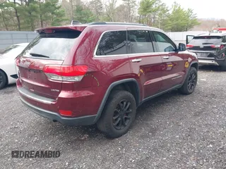 2016 Jeep Grand Cherokee Limited with VIN 1C4RJFBM2GC332845, listed as a IAAI auction lot 42022947 with 119,851 mi miles and . Bid and sale history available at DreamBid. Image 4.