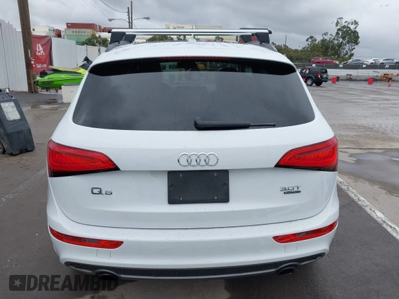 2016 Audi Q5 Premium Plus with VIN WA1D7AFP6GA004866, listed as a IAAI auction lot 41794107 with 66,186 mi miles. Bid and sale history available at carsss.com. Image 17.