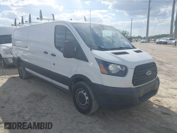 2019 Ford Transit z VIN 1FTYR2YM5KKA41176, wystawiony jako IAAI lot #41594906 z przebiegiem 76 637 mil mil oraz . Historia ofert i sprzedaży dostępna na DreamBid. Obrazek 1.