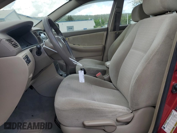 2008 Toyota Corolla CE with VIN 2T1BR32E98C899483, listed as a Copart auction lot 55488275 with 155,884 mi miles and Salvage Title. Bid and sale history available at DreamBid. Image 7.
