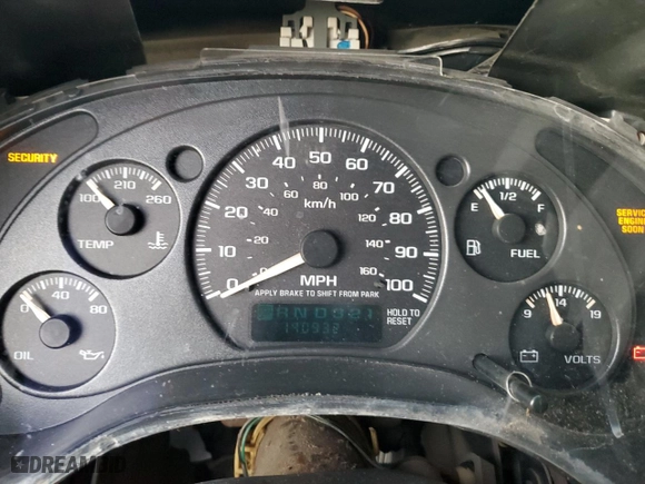2000 Chevrolet S-10 LS with VIN 1GCCS1446YK180031, listed as a Copart auction lot 84048394 with 140,932 mi miles and Salvage Title. Bid and sale history available at carsss.com. Image 9.
