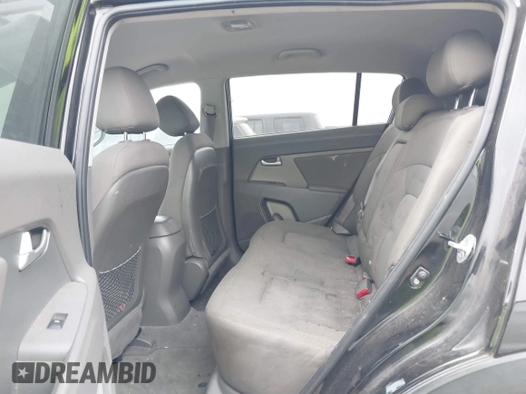 2013 Kia Sportage LX with VIN KNDPB3A20D7506063, listed as a IAAI auction lot 41796823 with 148,841 mi miles. Bid and sale history available at carsss.com. Image 8.