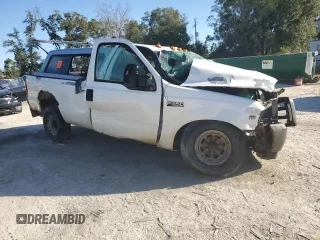 2001 Ford F-350 with VIN 1FTSF30S61EB66117, listed as a Copart auction lot 80763424 with 254,489 mi miles and Non repairable. Bid and sale history available at DreamBid. Image 4.