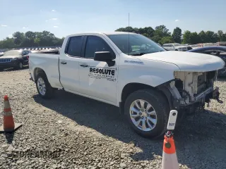 2020 Chevrolet Silverado 1500 Custom with VIN 1GCRWBEK6LZ223445, listed as a Copart auction lot 59949534 with 86,353 mi miles and Salvage Title. Bid and sale history available at carsss.com. Image 4.