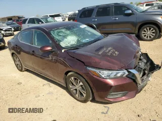 2023 Nissan Sentra SV z VIN 3N1AB8CV9PY316388, wystawiony jako Copart lot #50503465 z przebiegiem 29 697 mil mil oraz Szkoda całkowita • Salvage title. Historia ofert i sprzedaży dostępna na DreamBid. Obrazek 4.