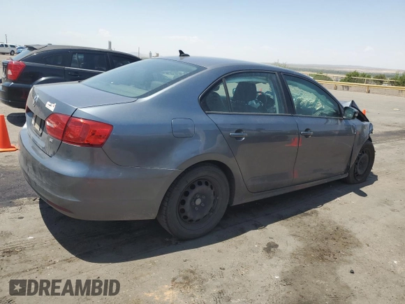 2014 Volkswagen Jetta SE with VIN 3VWD17AJ2EM360824, listed as a Copart auction lot 61420075 with 142,101 mi miles and Salvage title. Bid and sale history available at DreamBid. Image 3.