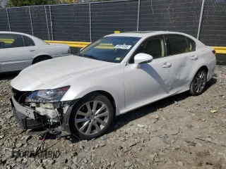 2014 Lexus GS 350 with VIN JTHCE1BL3E5027035, listed as a Copart auction lot 52974885 with 74,321 mi miles and Salvage Title. Bid and sale history available at carsss.com. Image 1.