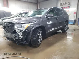 2017 GMC Acadia Denali with VIN 1GKKNXLS0HZ221691, listed as a Copart auction lot 48493525 with 91,932 mi miles and Salvage Title. Bid and sale history available at carsss.com. Image 1.