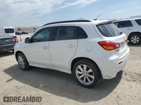 2012 Mitsubishi Outlander Sport SE with VIN JA4AP4AUXCZ001739, listed as a Copart auction lot 53488395 with 234,511 mi miles and Clean Title. Bid and sale history available at carsss.com. Image 2.