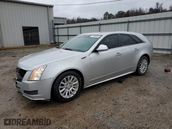 2010 Cadillac CTS with VIN 1G6DE8EG1A0147522, listed as a Copart auction lot 42380845 with 3,956 mi miles and Salvage Title. Bid and sale history available at DreamBid. Image 1.