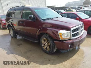 2005 Dodge Durango SLT with VIN 1D4HD48N25F521730, listed as a IAAI auction lot 41883202 with 273,100 mi miles. Bid and sale history available at carsss.com. Image 1.
