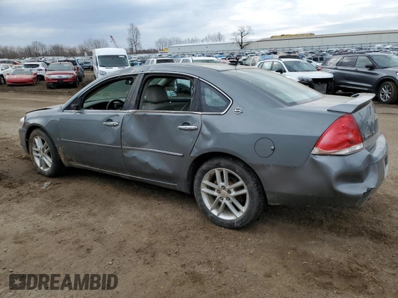 2008 Chevrolet Impala LTZ with VIN 2G1WU583981220563, listed as a Copart auction lot 50768165 with 274,060 mi miles and Clean Title. Bid and sale history available at DreamBid. Image 2.