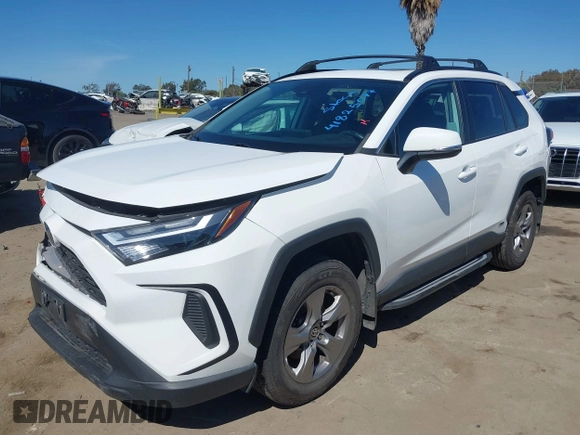 2023 Toyota RAV4 Hybrid XLE with VIN 4T3RWRFV2PU085104, listed as a IAAI auction lot 41825077 with 110,877 mi miles. Bid and sale history available at carsss.com. Image 17.