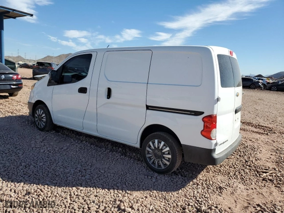 2015 Chevrolet City Express Cargo Van LS with VIN 3N63M0YN7FK699529, listed as a Copart auction lot 46187635 with 122,193 mi miles and Salvage Title. Bid and sale history available at carsss.com. Image 2.