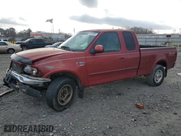 2001 Ford F-150 XL with VIN 1FTRX18LX1NA30442, listed as a Copart auction lot 43193085 with 0 mi miles and Salvage Title. Bid and sale history available at carsss.com. Image 1.