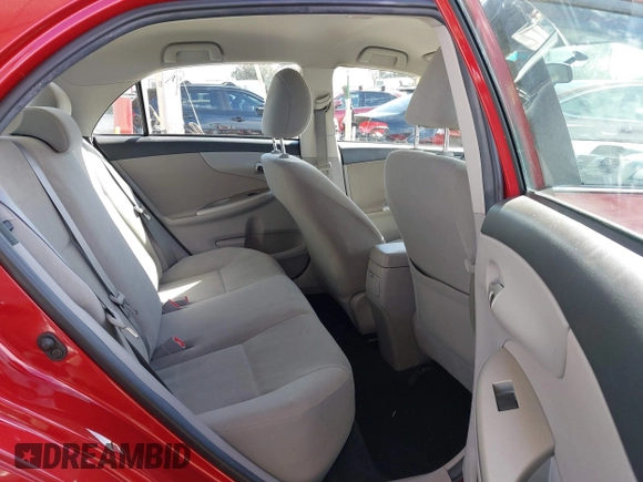 2013 Toyota Corolla L with VIN 5YFBU4EE6DP191699, listed as a IAAI auction lot 41680227 with 42,086 mi miles. Bid and sale history available at carsss.com. Image 8.