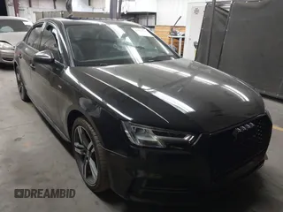 2017 Audi A4 Premium Plus z VIN WAUENAF40HN065921, wystawiony jako IAAI lot #41935818 z przebiegiem 89 661 mil mil oraz . Historia ofert i sprzedaży dostępna na DreamBid. Obrazek 1.