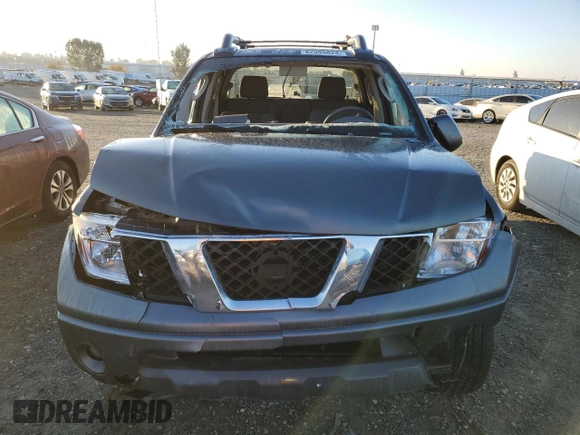 2007 Nissan Frontier SE with VIN 1N6AD09W47C438493, listed as a Copart auction lot 82595824 with 97,541 mi miles and Salvage title. Bid and sale history available at DreamBid. Image 5.