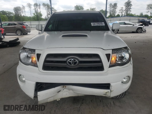 2009 Toyota Tacoma with VIN 3TMMU52N69M015298, listed as a Copart auction lot 54729255 with 341,477 mi miles and Salvage title. Bid and sale history available at DreamBid. Image 5.