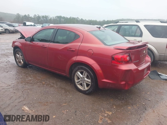 2014 Dodge Avenger SE with VIN 1C3CDZAG3EN218899, listed as a IAAI auction lot 41569599 with 158,474 mi miles. Bid and sale history available at carsss.com. Image 3.