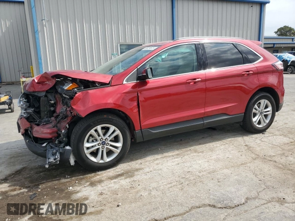 2020 Ford Edge SEL z VIN 2FMPK3J97LBB63122, wystawiony jako Copart lot #58329615 z przebiegiem 39 184 mil mil oraz Szkoda całkowita • Salvage title. Historia ofert i sprzedaży dostępna na DreamBid. Obrazek 1.