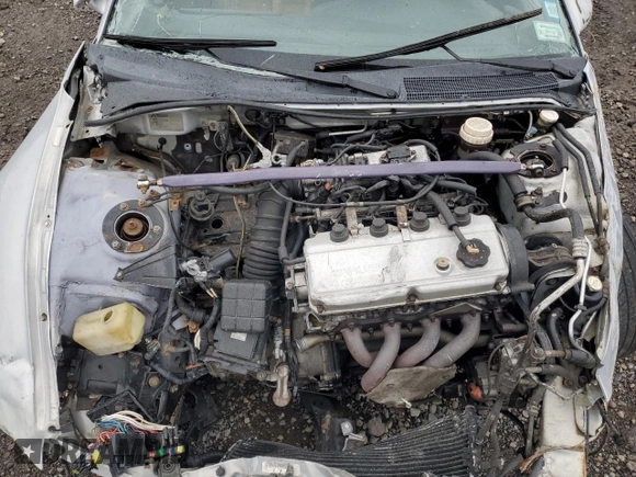 1997 Mitsubishi Eclipse GS with VIN 4A3AX35G5VE160888, listed as a Copart auction lot 80085414 with 163,683 mi miles and Salvage Title. Bid and sale history available at carsss.com. Image 12.