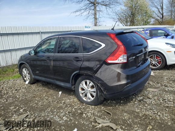 2013 Honda CR-V EX with VIN 5J6RM4H59DL075524, listed as a Copart auction lot 53168035 with 163,076 mi miles and Salvage Title. Bid and sale history available at carsss.com. Image 2.
