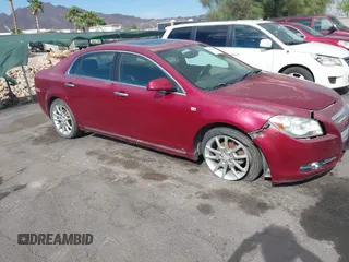 2008 Chevrolet Malibu LTZ with VIN 1G1ZK57708F150175, listed as a IAAI auction lot 42055039 with 179,876 mi miles and . Bid and sale history available at DreamBid. Image 1.