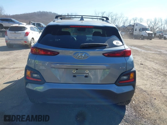 2020 Hyundai Kona SEL Plus with VIN KM8K6CAA7LU502089, listed as a IAAI auction lot 41753825 with 106,727 mi miles and . Bid and sale history available at carsss.com. Image 16.