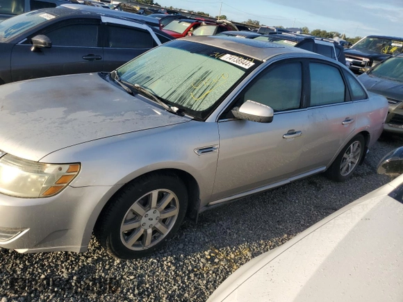 2008 Ford Taurus SEL with VIN 1FAHP24W78G169014, listed as a Copart auction lot 74138944 with 0 mi miles and Salvage Title. Bid and sale history available at carsss.com. Image 1.