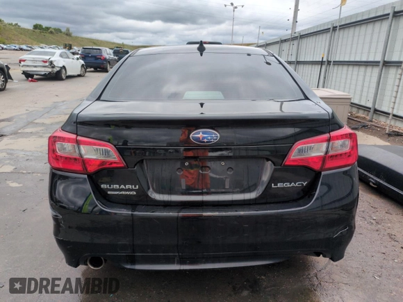 2016 Subaru Legacy Limited with VIN 4S3BNBJ63G3028487, listed as a Copart auction lot 58733915 with Not provided miles and Salvage title. Bid and sale history available at DreamBid. Image 6.